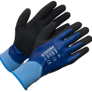 PROGLO Tuplapinnoitettu latexsormikas 3040