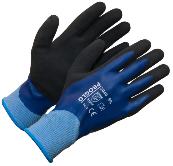 PROGLO Tuplapinnoitettu latexsormikas 3040